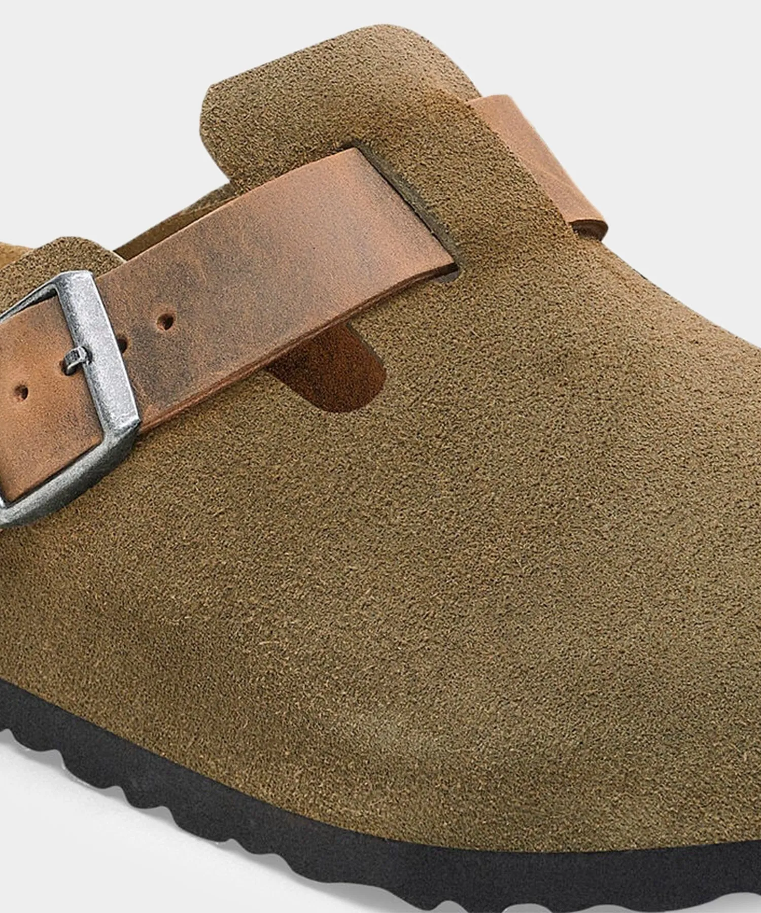 Birkenstock Boston Mixed Leather in Thyme